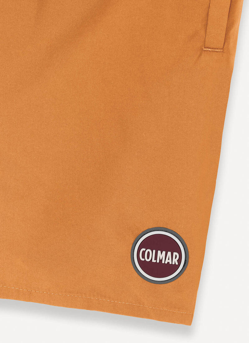 Solid-colour swimsuit