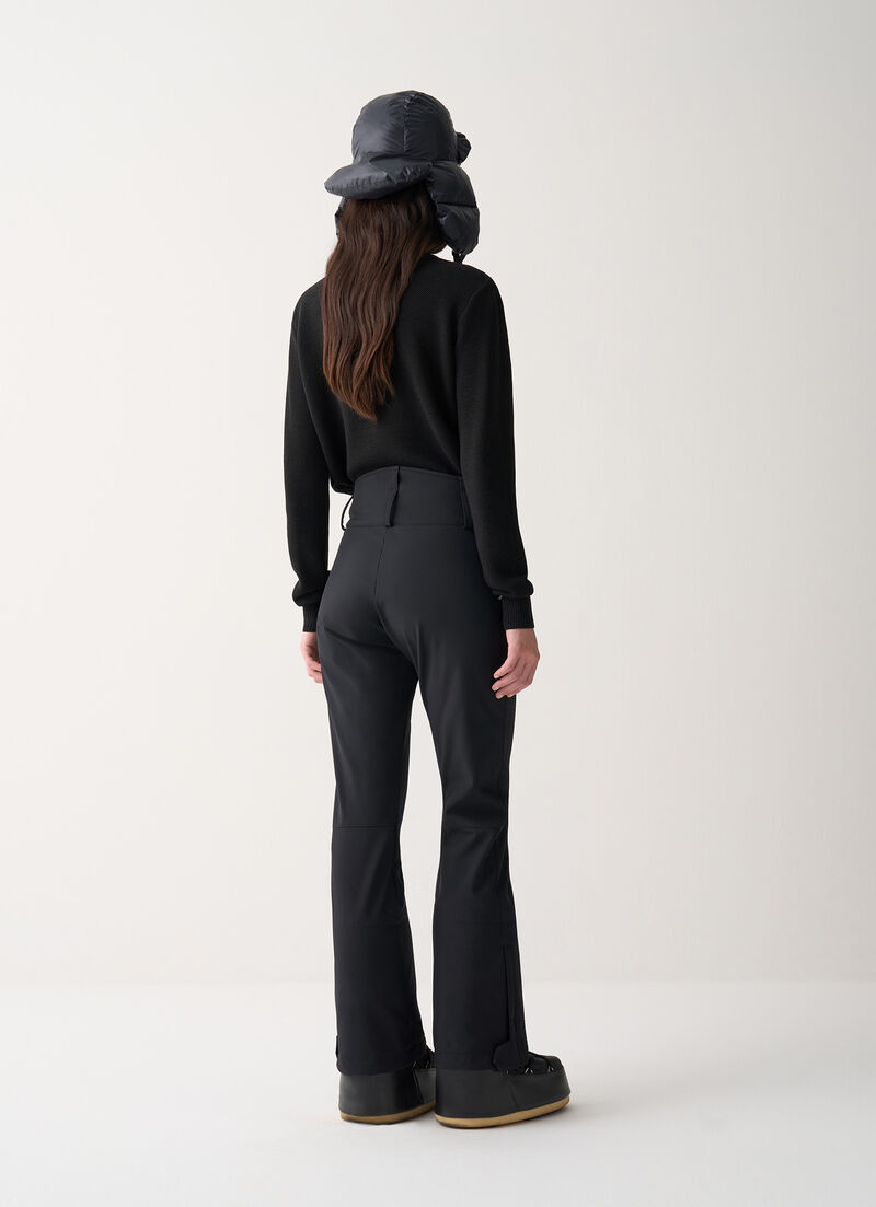 Dressy softshell ski trousers