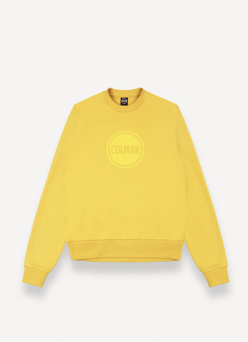 Crew-neck sweatshirt with logo