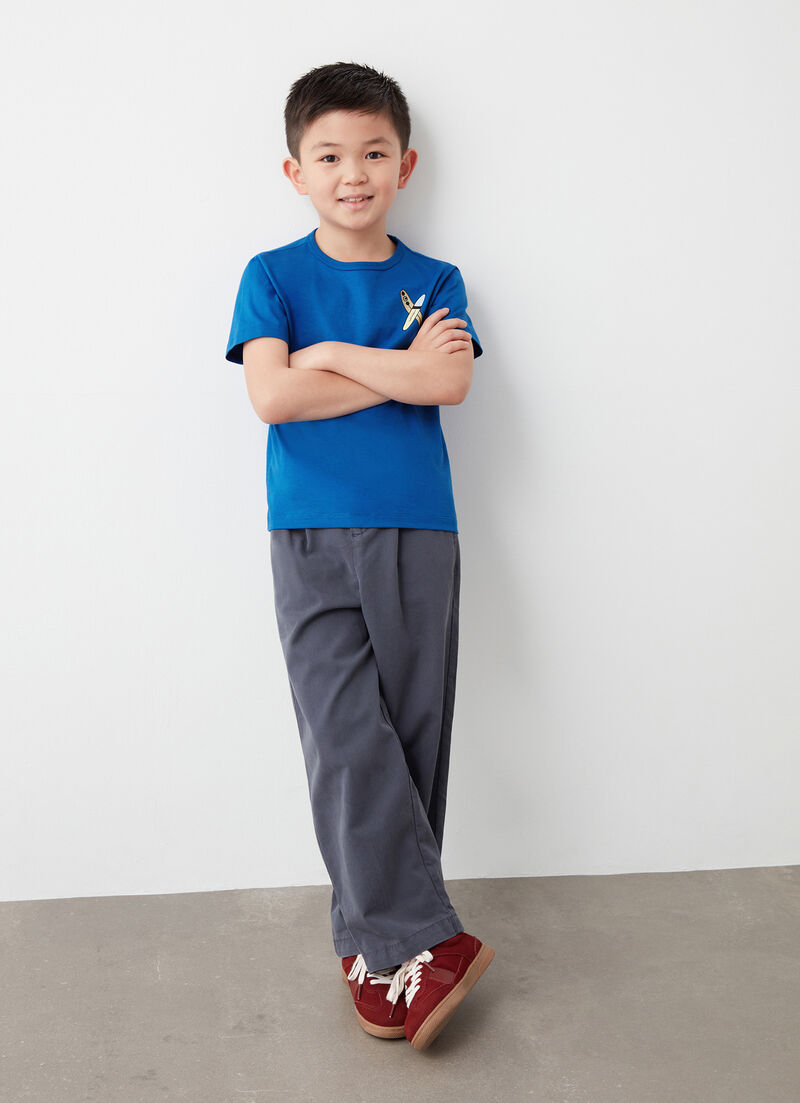 Short-sleeved surf T-shirt