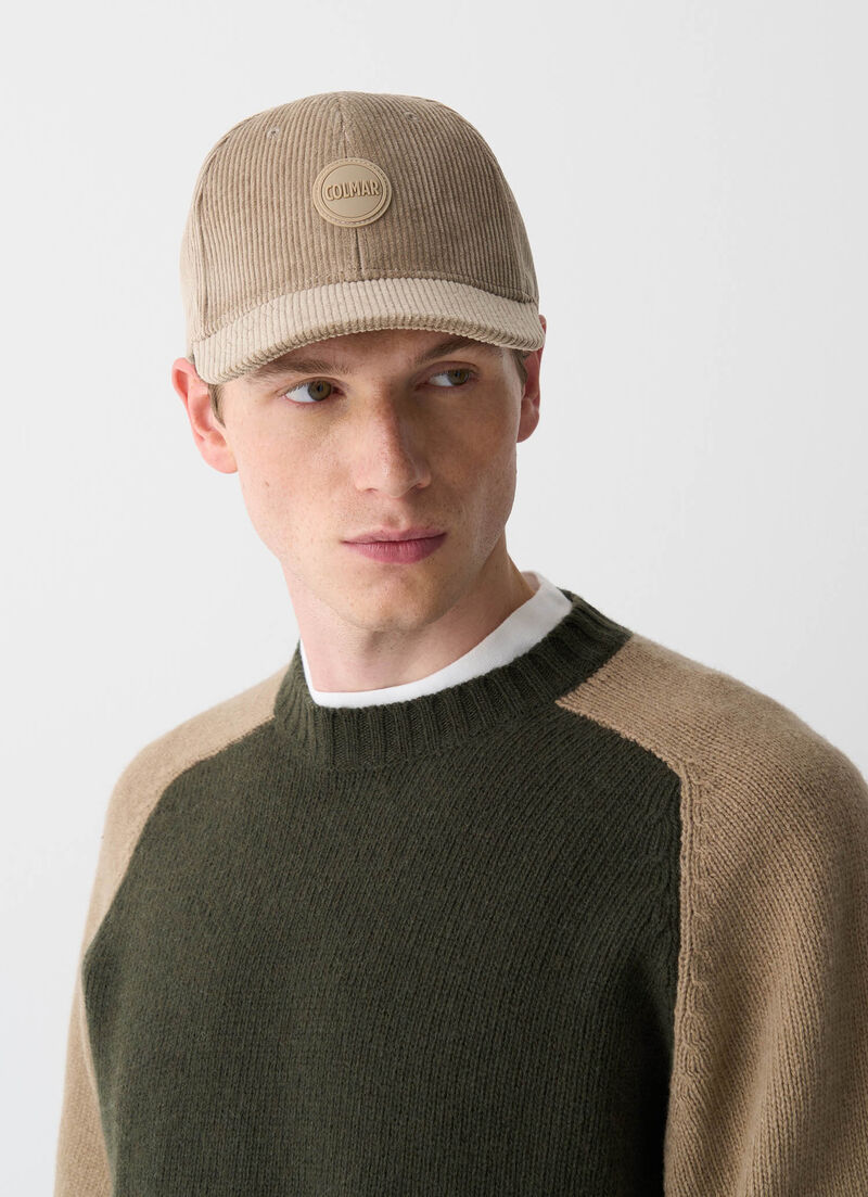 Unisex corduroy baseball cap