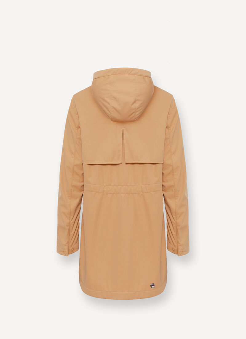 Long softshell jacket