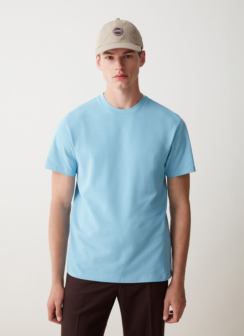 100% cotton piqué T-shirt