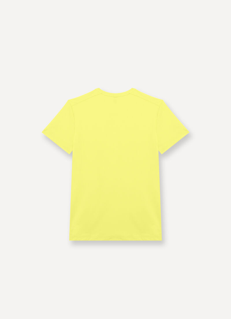 Short-sleeved T-shirt in stretch jersey