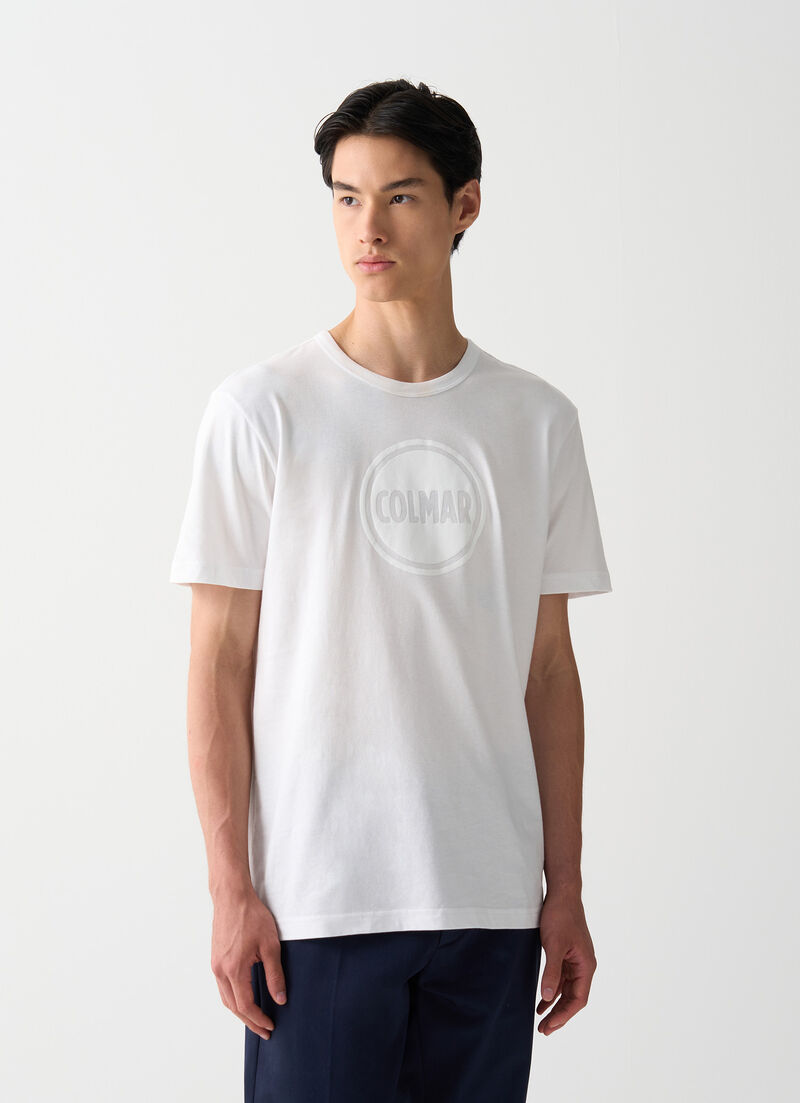 Crew-neck T-shirt with logo
