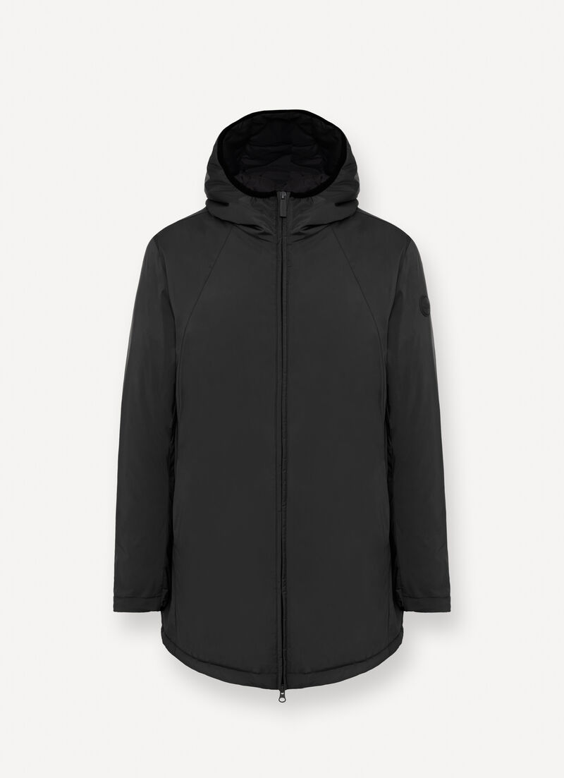 Long autumn-weight stretch jacket