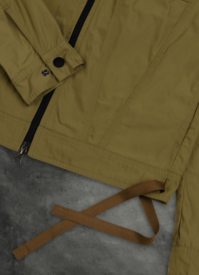 Short taffeta jacket