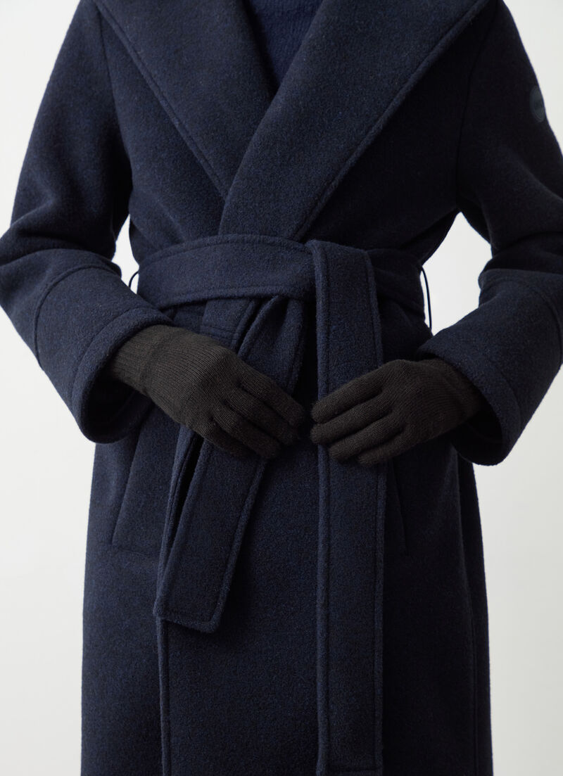 Women’s gloves with lurex details