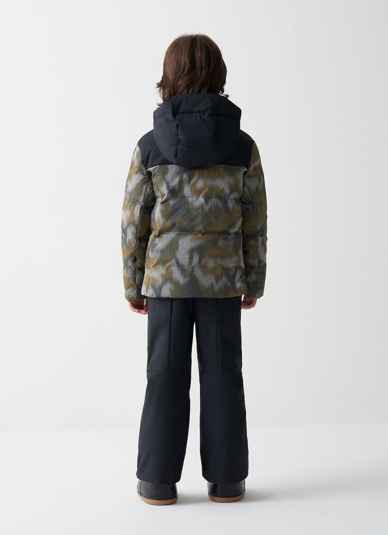 Camou Effect boy's ski jacket