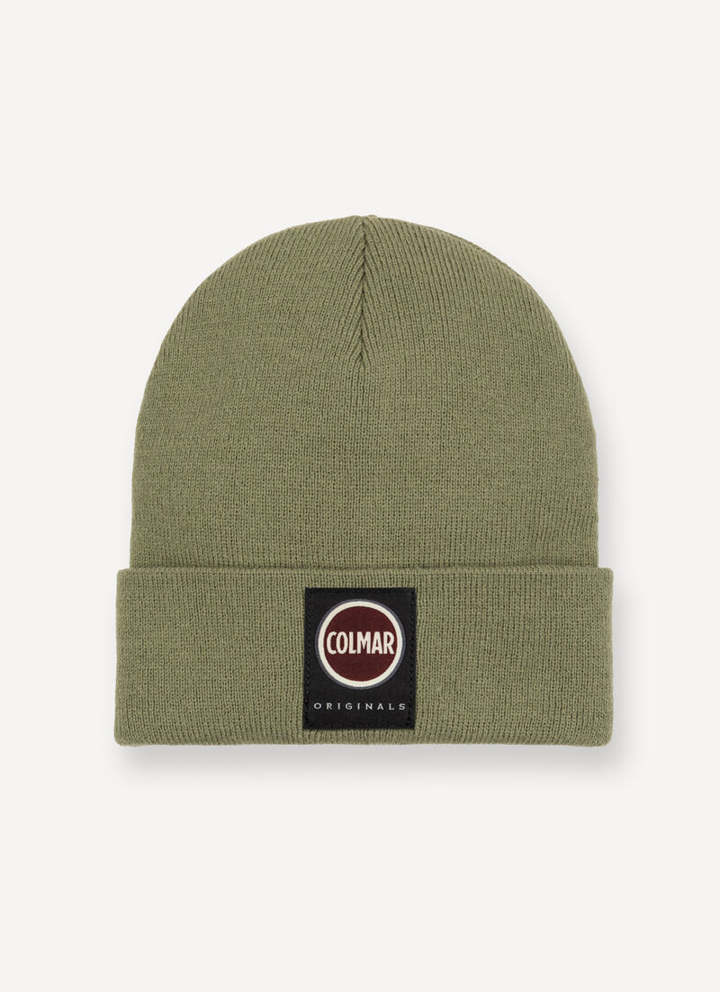 Hat with turn-up cuff