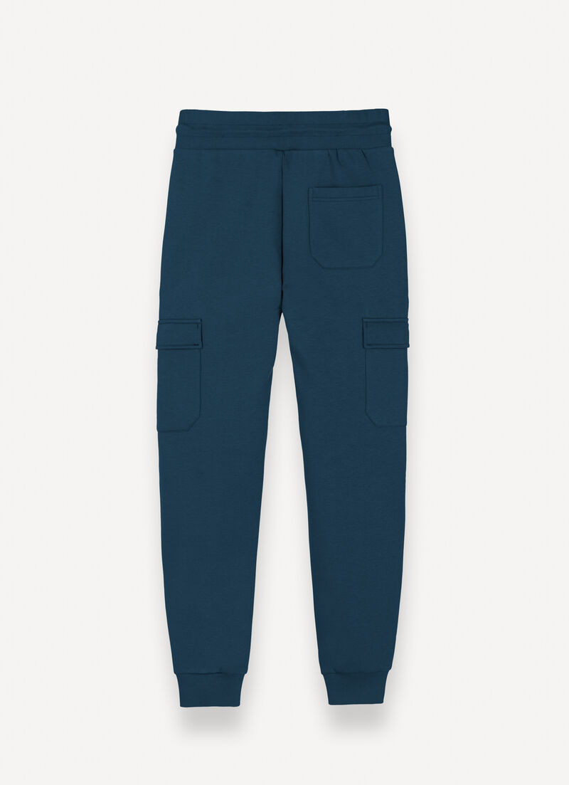 Cargo-style tracksuit bottoms