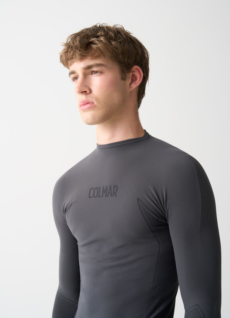 Thermal seamless Dryarn® ski top