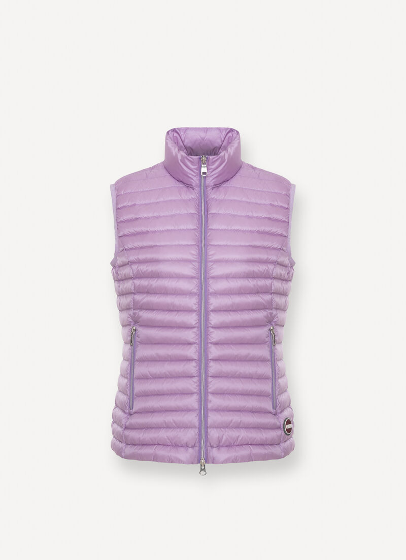 Quilted down gilet
