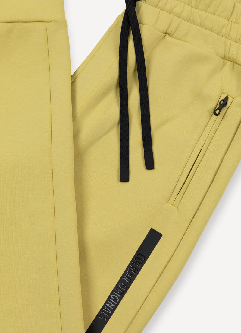 Jumpsuit trousers with zip