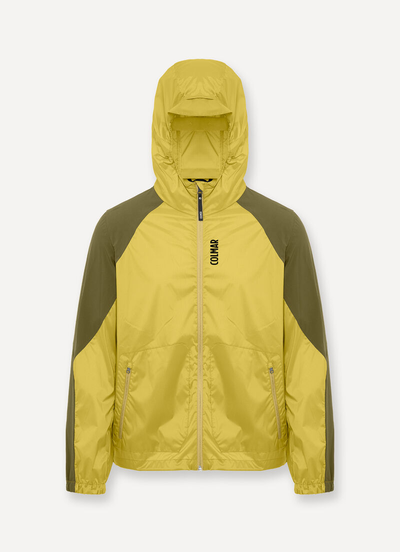 Unlined jacket with hood