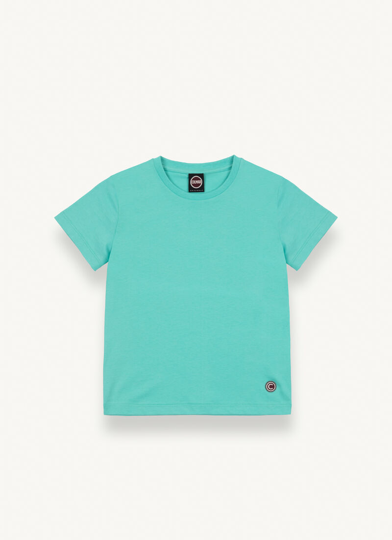 Short-sleeved jersey T-shirt