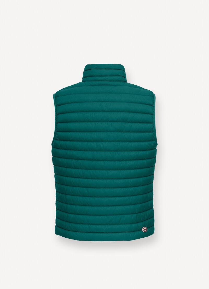 Quilted down gilet