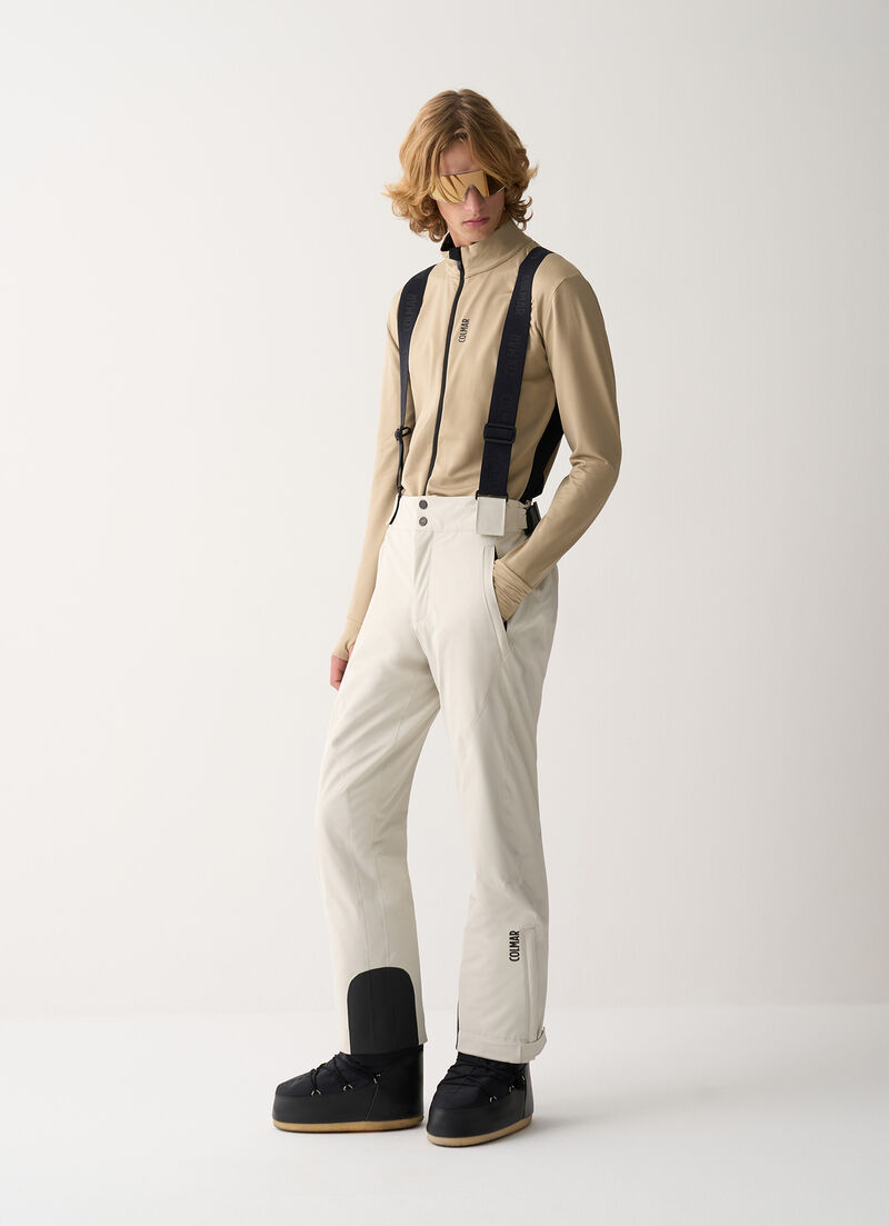 Padded ski salopettes with Recco® reflector