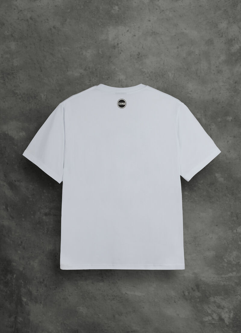 Men's T-shirt with short sleeves in cotton jersey