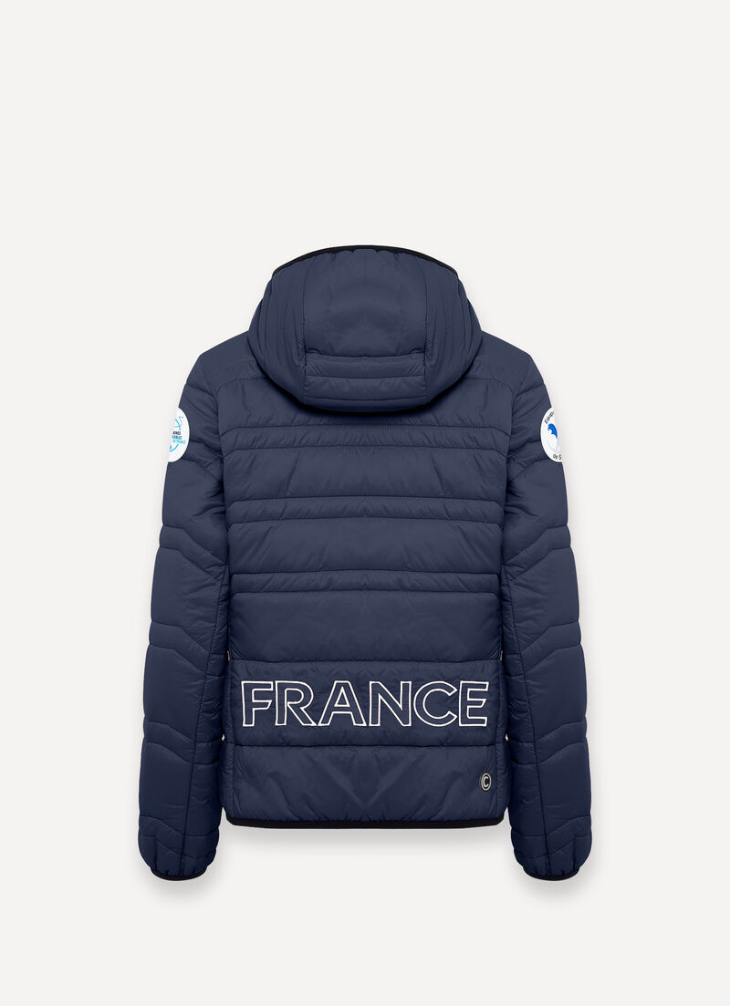 French national team quilted jacket