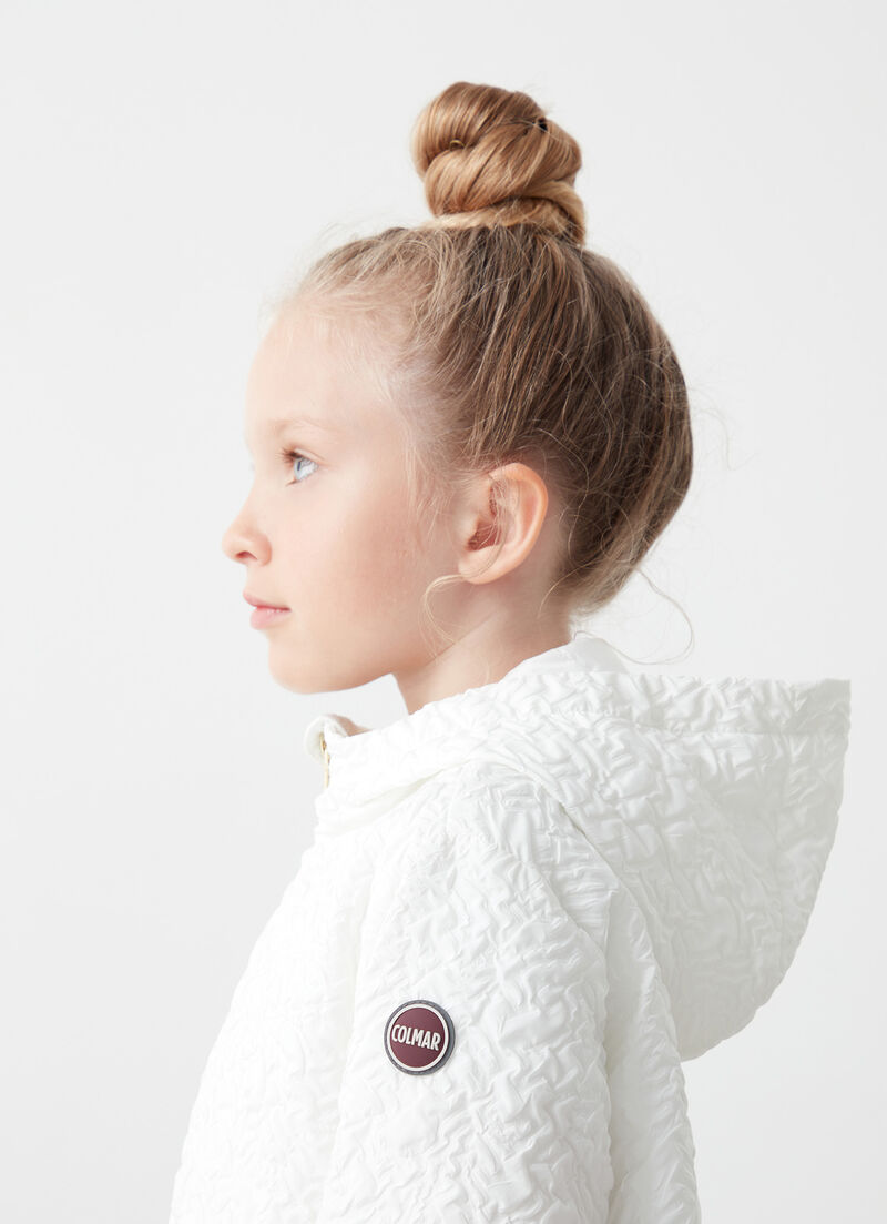 Jacket with coral texture