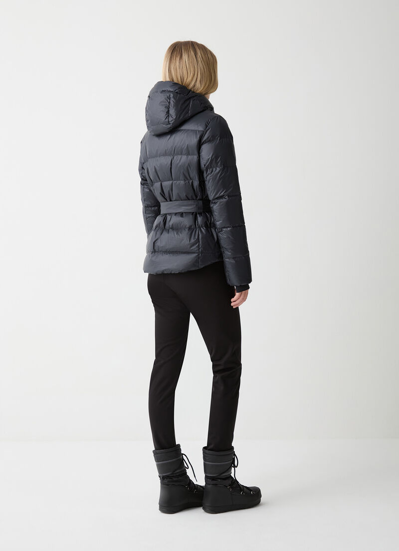 Extra-warm puffy ski parka