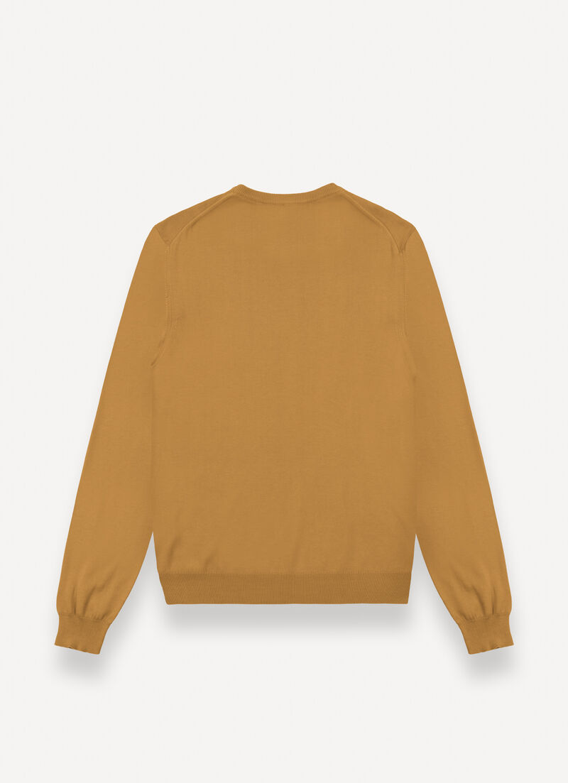 Faded crew-neck pullover