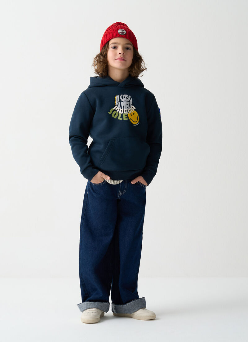 Unisex sweatshirt with SmileyWorld® print