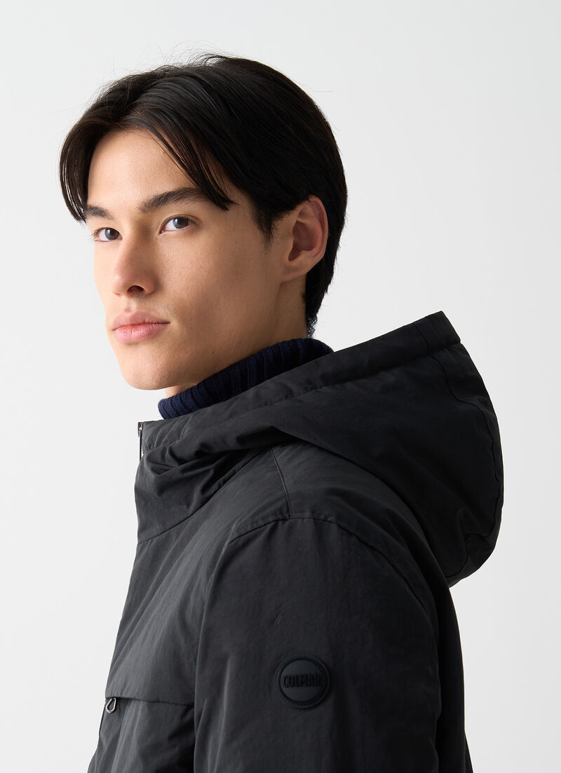 Supersoft jacket with hood