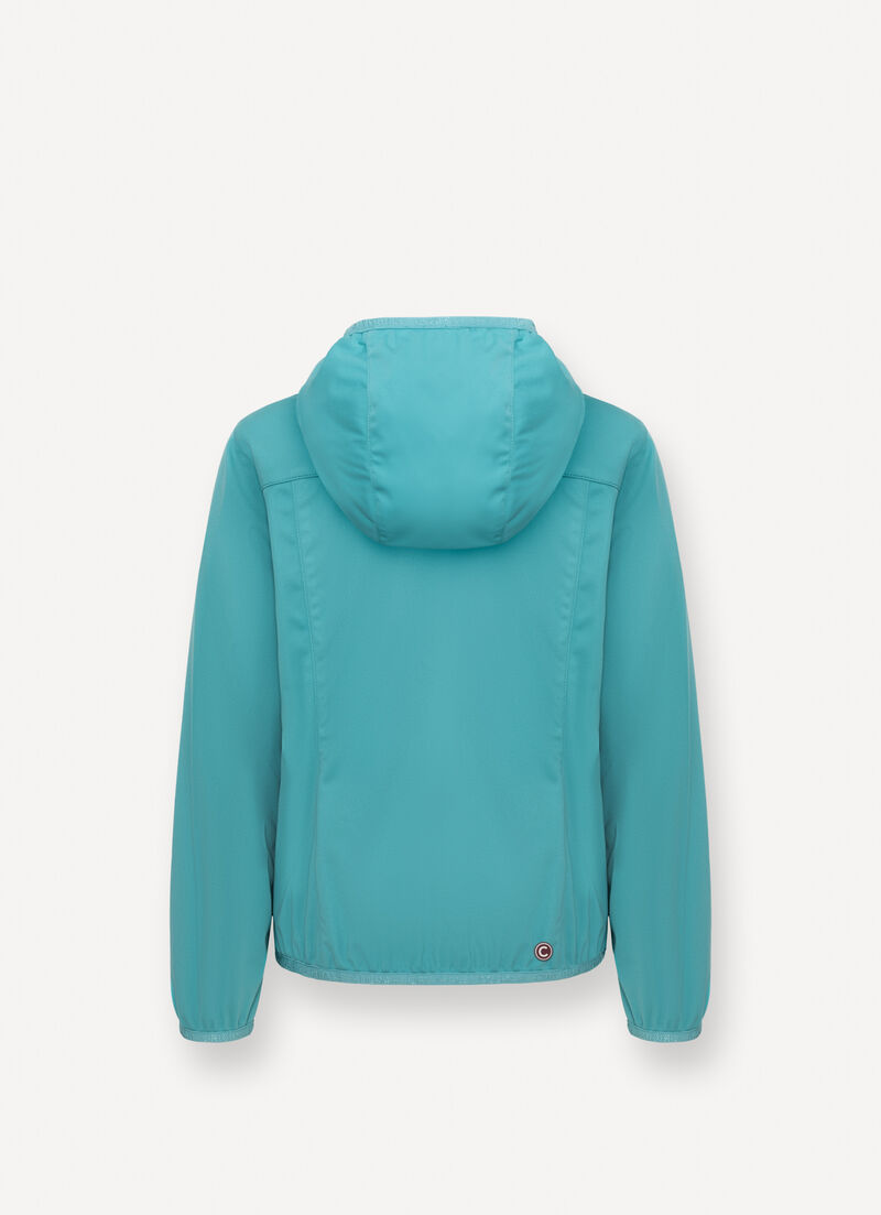 Softshell jacket with hood