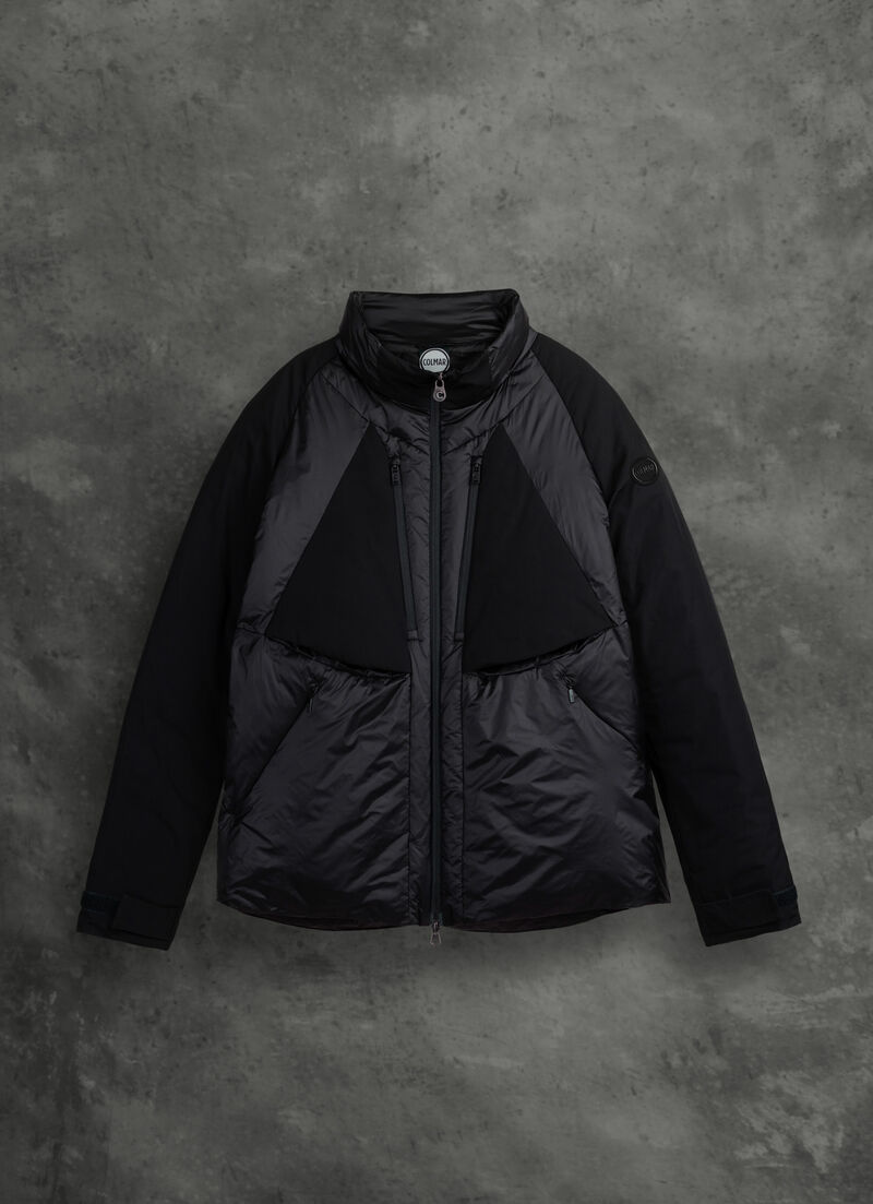 Solid-colour mini ripstop jacket