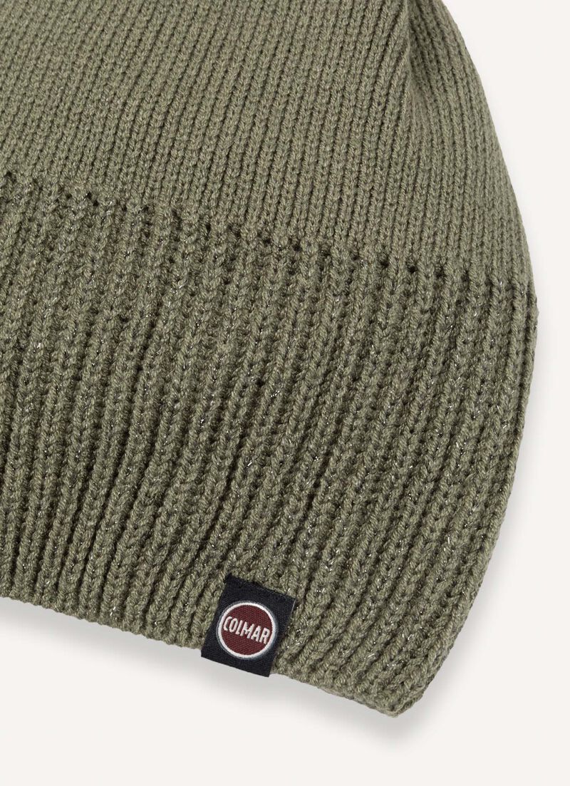 Women’s hat with lurex details