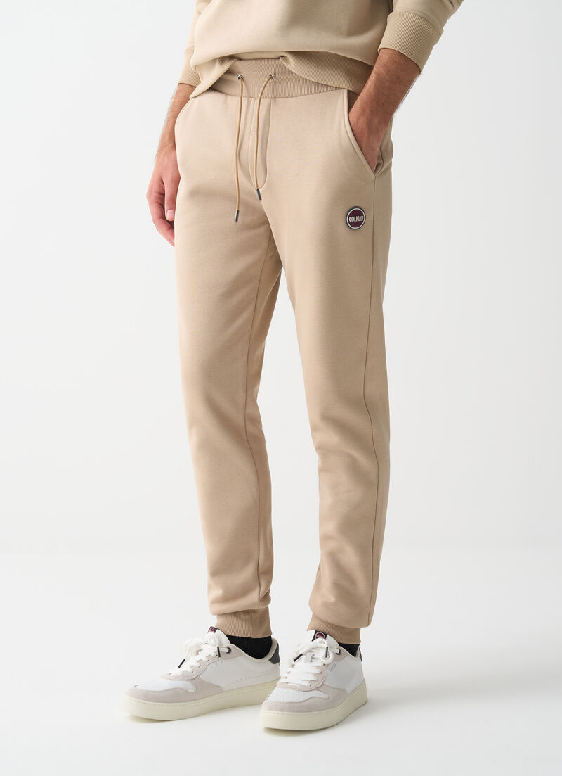 Cotton tracksuit bottoms
