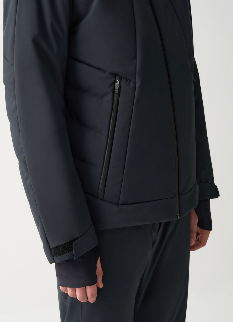 Contemporary ski jacket