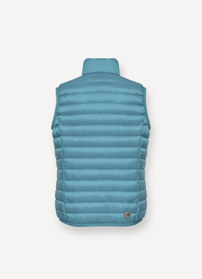 Quilted down gilet
