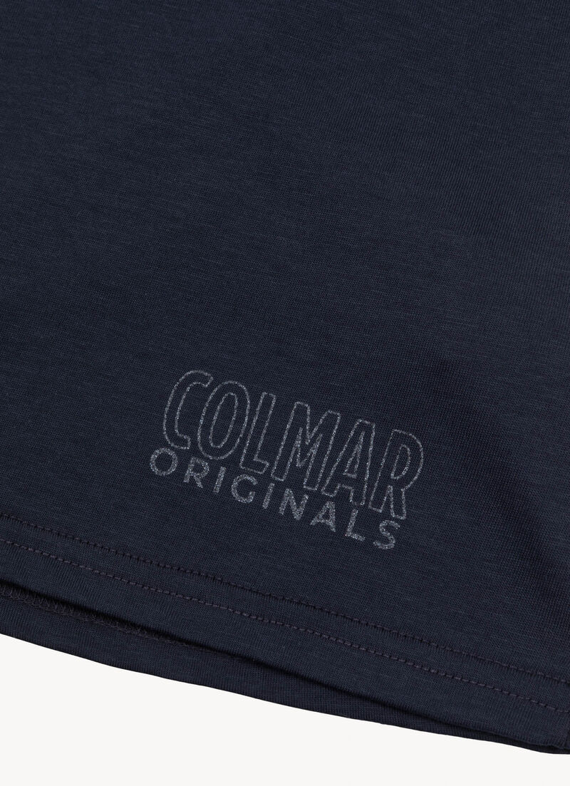 Cotton round-neck T-shirt