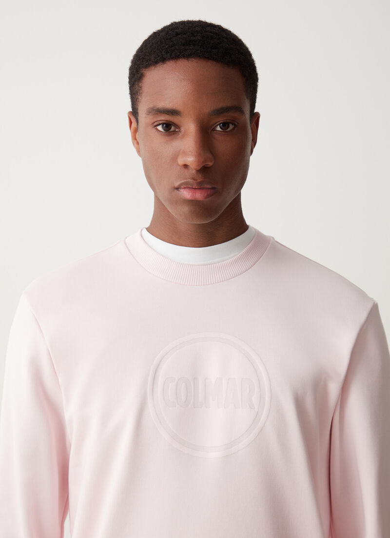 3D effect Colmar logo sweatshirt
