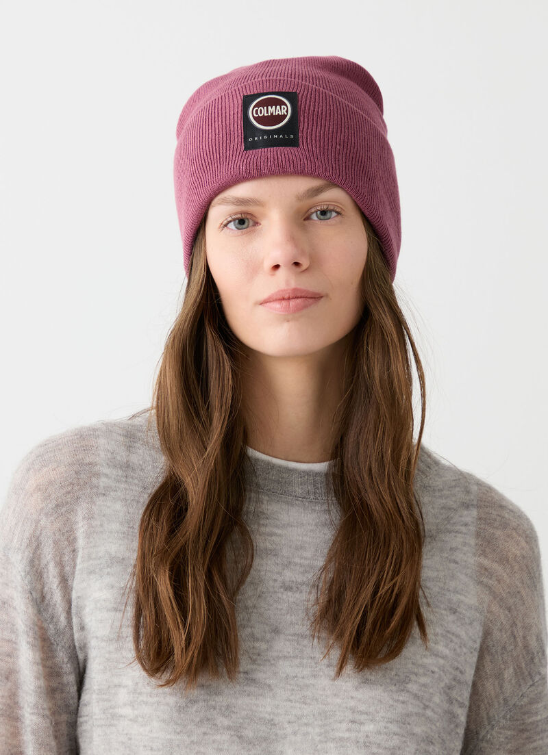Unisex hat with turn-up