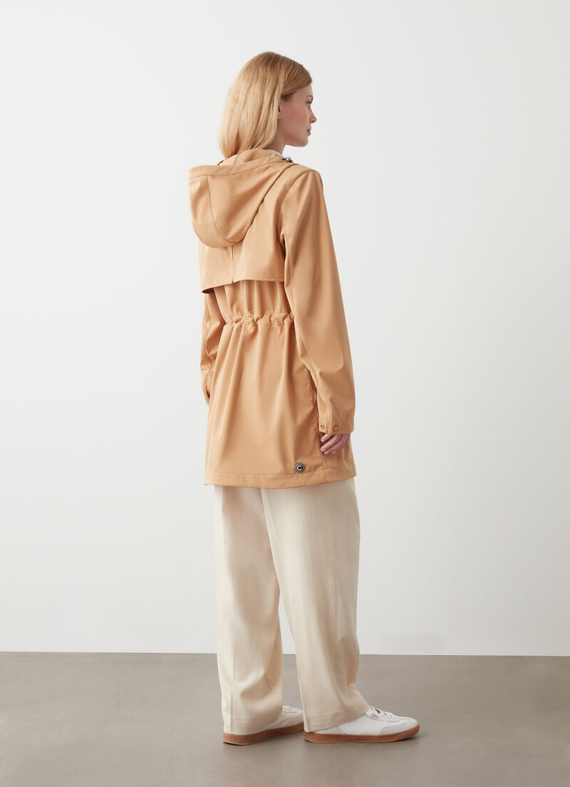 Long softshell jacket