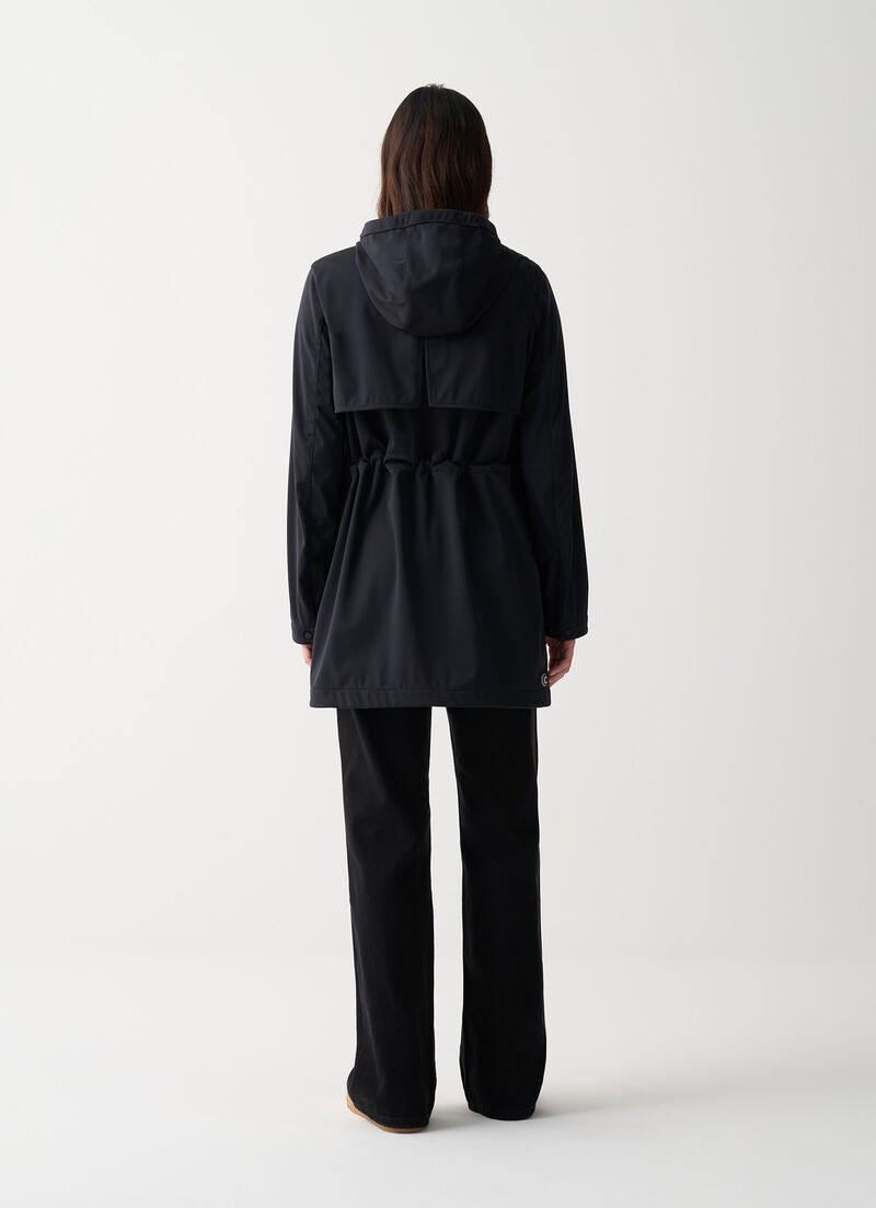 Long softshell jacket