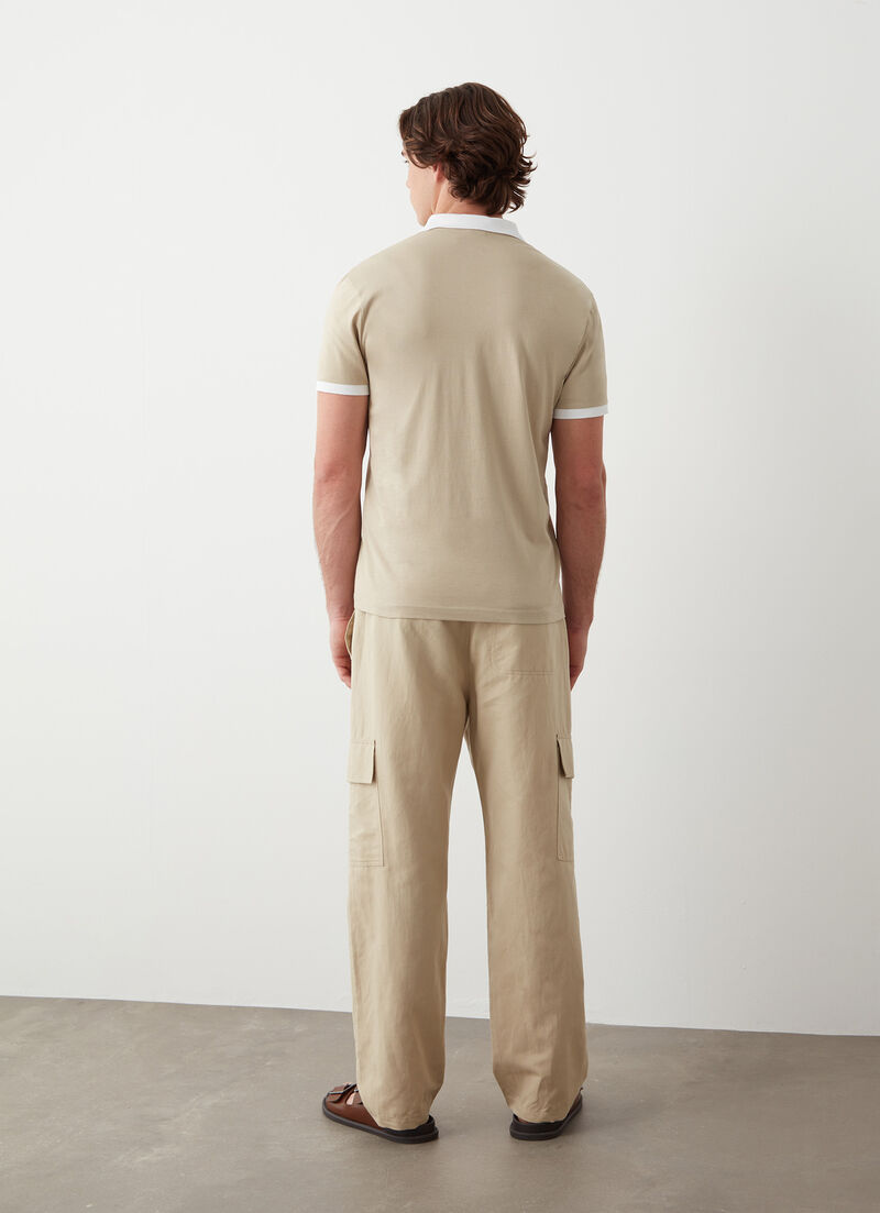 100% Supima® cotton polo-shirt