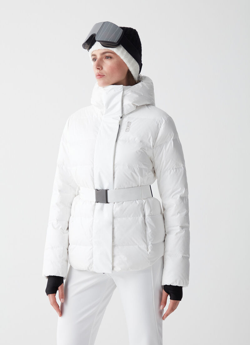 Extra-warm puffy ski parka