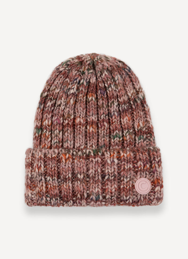 Unisex multi-coloured wool hat