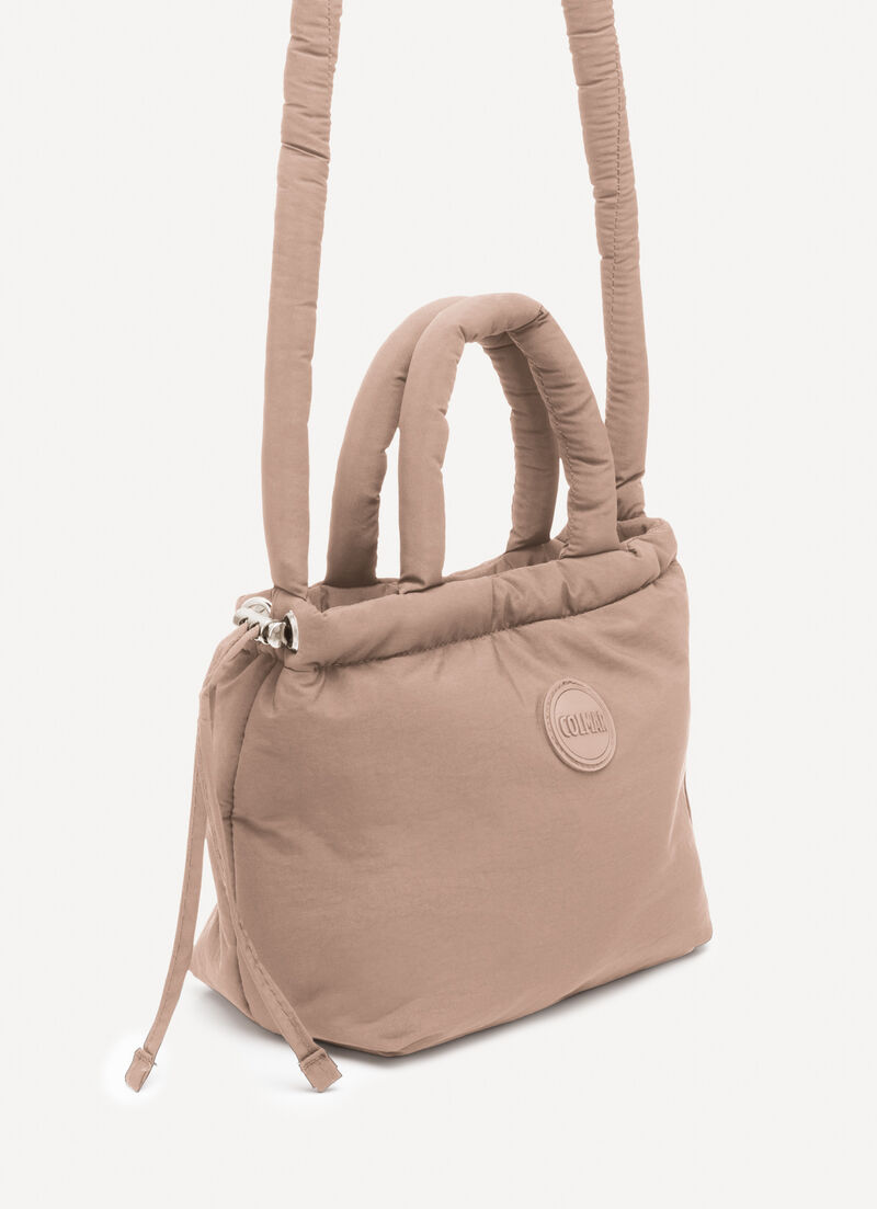 Puffy bucket bag