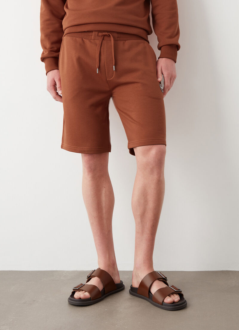 Soft fleece shorts