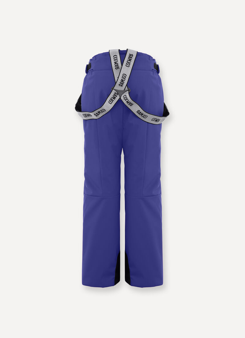 Girls’ ski bib and brace