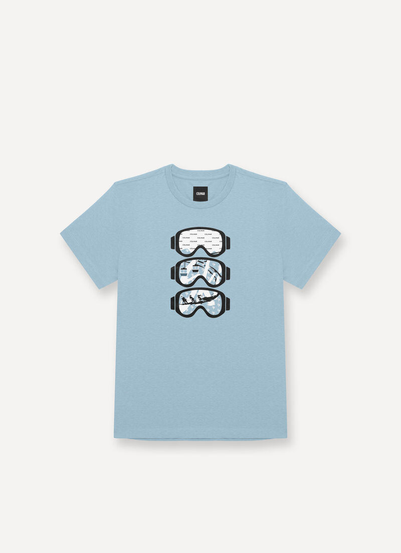 T-shirt with maxi print