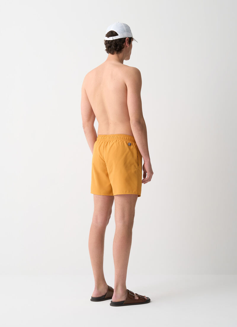 Solid-colour swimsuit