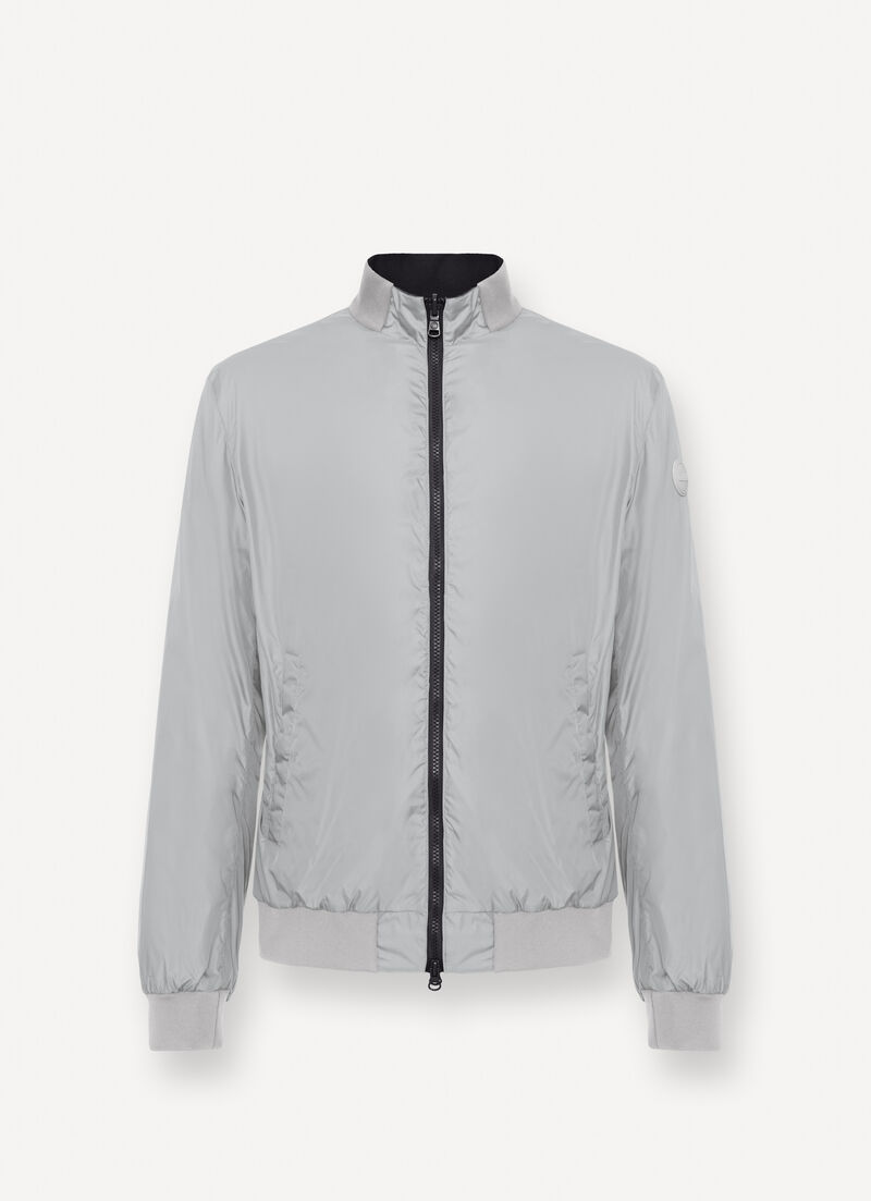 Reversible bomber jacket