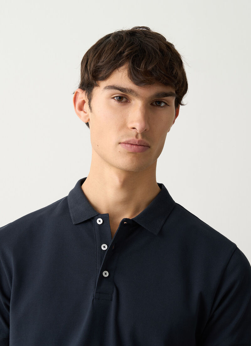 Piqué polo-shirt
